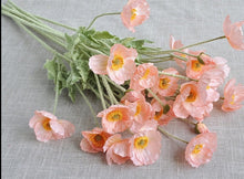Load image into Gallery viewer, Artificial Poppy Flower