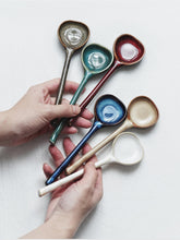 Load image into Gallery viewer, Ceramic Glazed Spoon