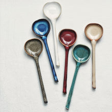 Load image into Gallery viewer, Ceramic Glazed Spoon