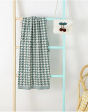 Load image into Gallery viewer, Green Cotton Baby Blanket