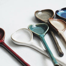 Load image into Gallery viewer, Ceramic Glazed Spoon