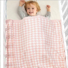 Load image into Gallery viewer, Pink Cotton Baby Blanket