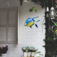 Load image into Gallery viewer, Metal Lookdown Fish Wall Art