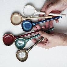 Load image into Gallery viewer, Ceramic Glazed Spoon