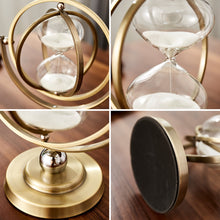 Load image into Gallery viewer, Vintage Metal Hourglass Timer