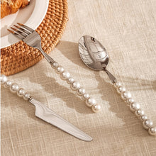 Load image into Gallery viewer, Stainless Steel Pearl Cutlery Set 4pcs