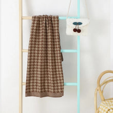 Load image into Gallery viewer, Brown Cotton Baby Blanket
