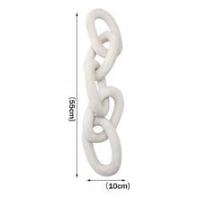 Load image into Gallery viewer, Wooden Hand Carved 5-Link Chain
