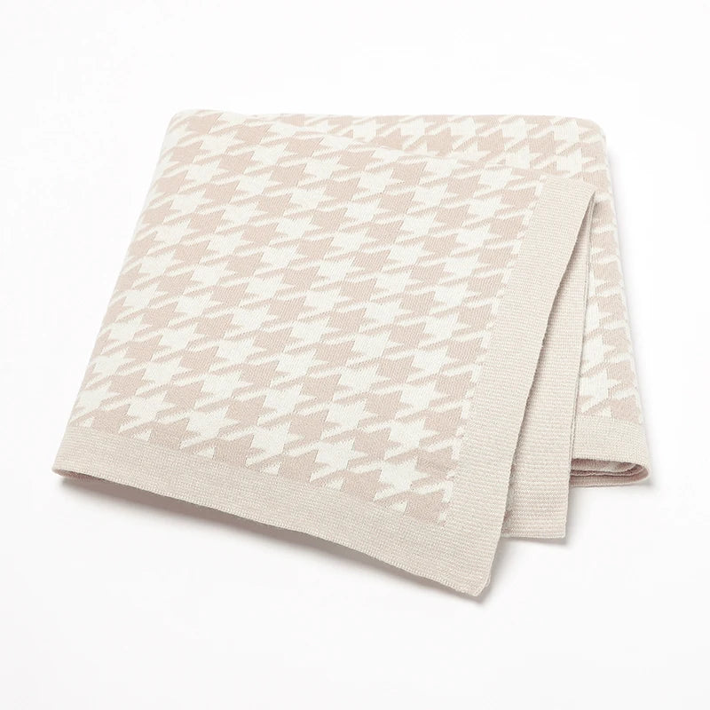 Camel Cotton Baby Blanket