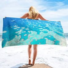 Load image into Gallery viewer, The Great Barrier Reef Quick Dry Beach Towel
