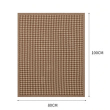 Load image into Gallery viewer, Brown Cotton Baby Blanket
