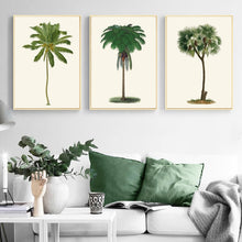 Load image into Gallery viewer, Vintage Tropical Palm Tree Print #6

